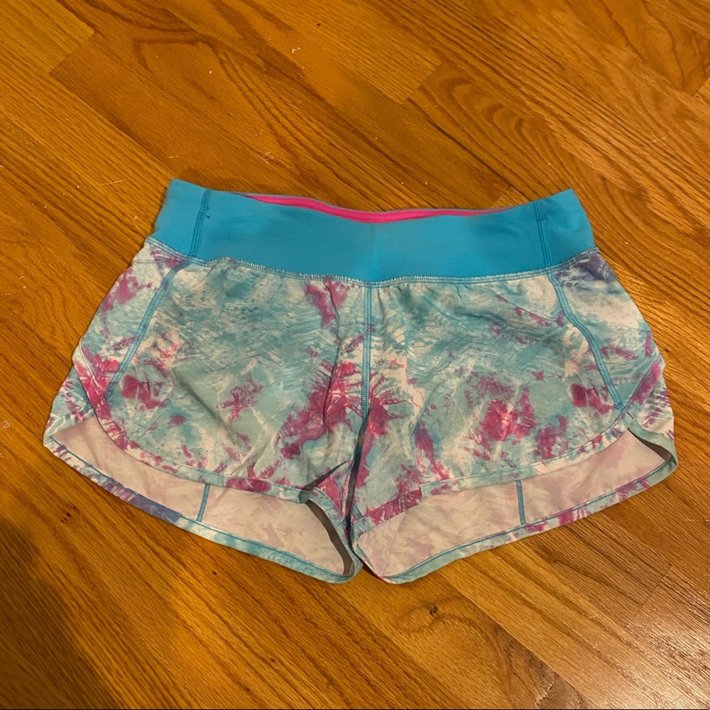 Blue and Pink Ivivva Shorts